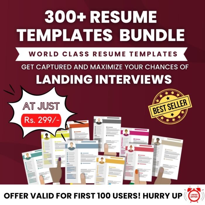 300+ Resume Template 300+ Resume Template
