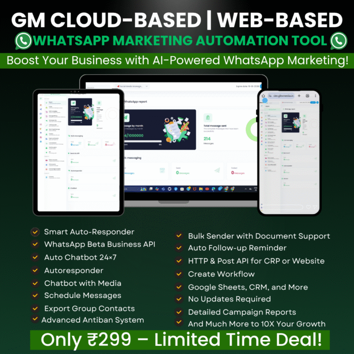 Cloud WhatsApp Marketing Solution Cloud WhatsApp Marketing Solution