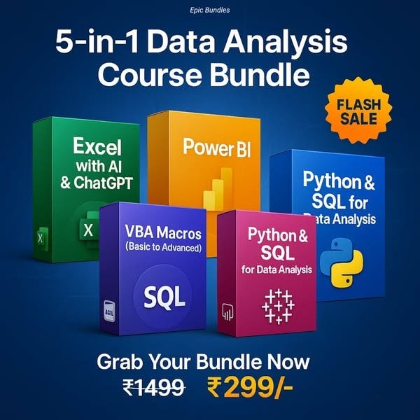 Data Analysis Course Bundle Data Analysis Course Bundle