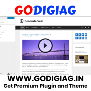 GeneratePress Premium WordPress Plugin download
