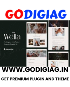 Wella – Wedding & Event Planner Elementor Template Kit