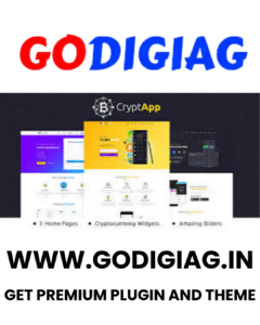 CryptApp Landing Page Theme Free Download v3.2