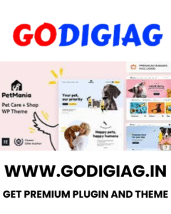 PetMania Pet Shop and Care Theme GPL v19