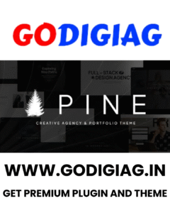 Pine – Creative Agency & Portfolio WordPress Theme v1.1.7