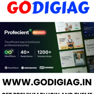 Profecient – Multipurpose Elementor Business & WooCommerce WordPress Theme 1.1.3