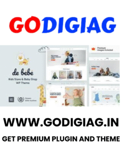 Debebe Theme  GPL v23.0 – Baby Shop and Children Kids Store WordPress