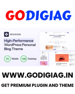 Revision - Optimized Personal Blog WordPress Theme